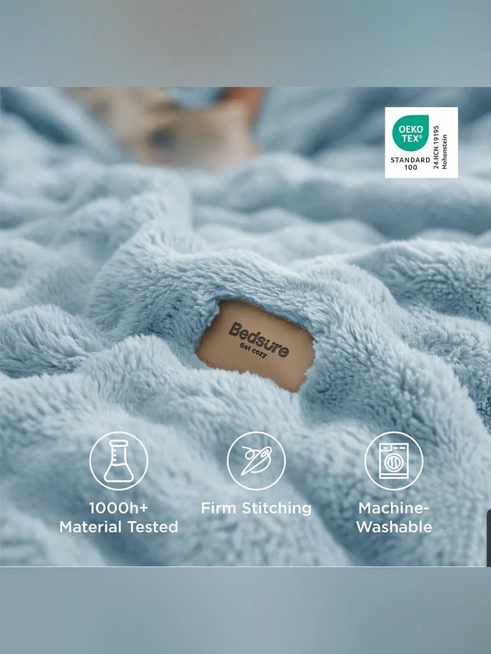 Bedsure light blue